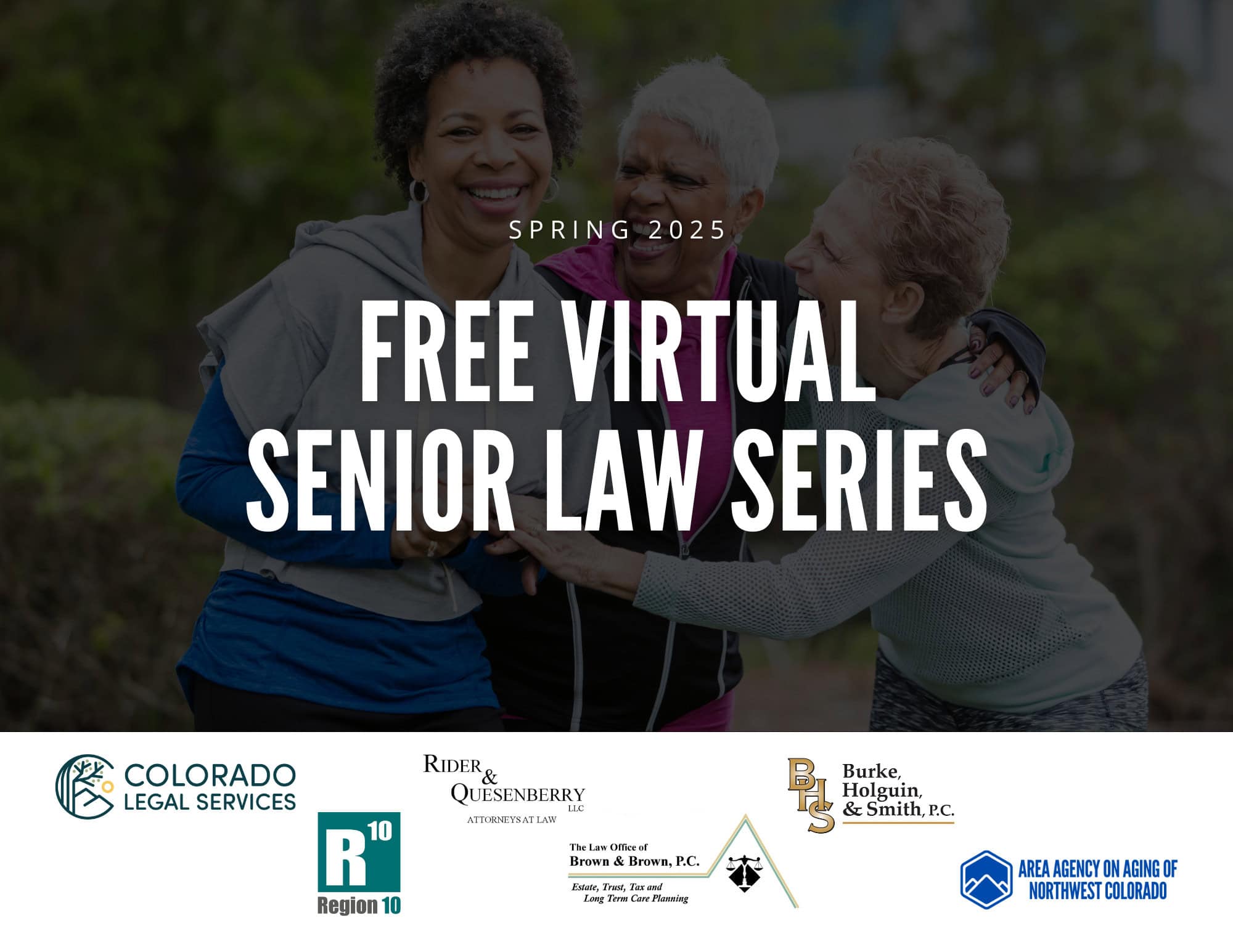Virtual senior law series