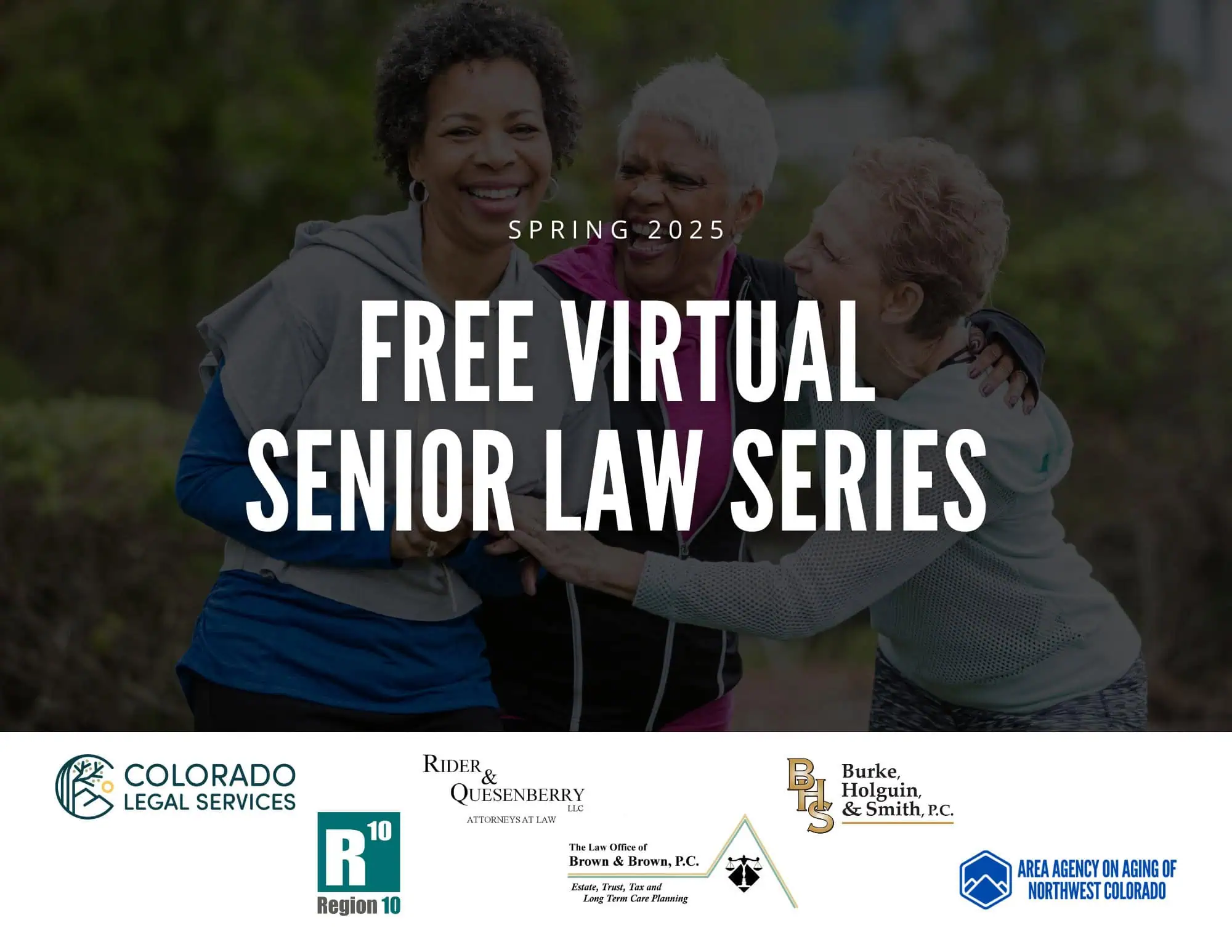 Virtual senior law series